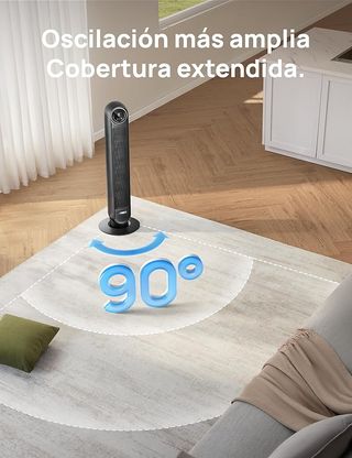 Dreo SMART ventilador de pie silencioso W-Fi Alexa