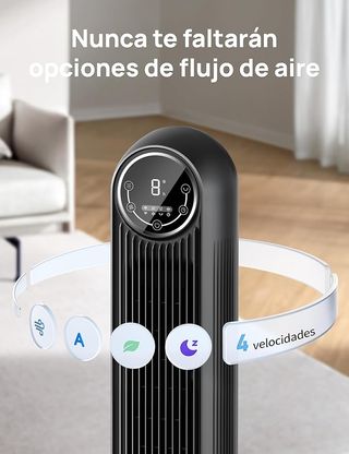 Dreo SMART ventilador de pie silencioso W-Fi Alexa