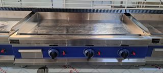 PLANCHA DE GAS CROMO DURO 40X52