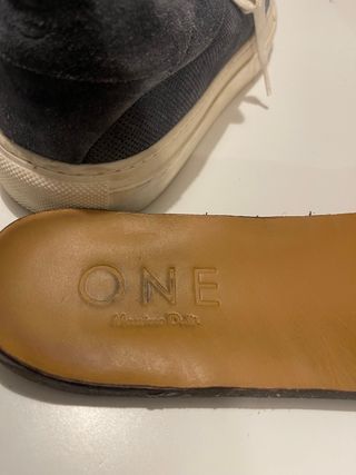 Massimo Dutti Zapatillas Gamuzadas Talla 41