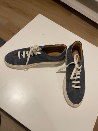 Massimo Dutti Zapatillas Gamuzadas Talla 41