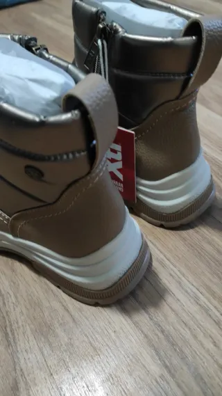 Botines XTI Beige y Dorado