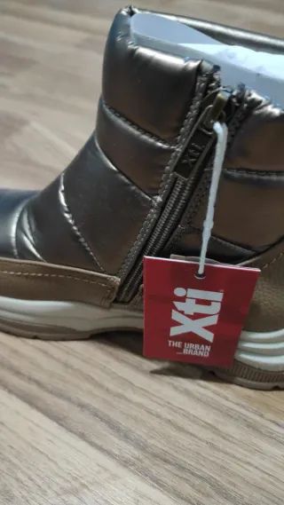 Botines XTI Beige y Dorado