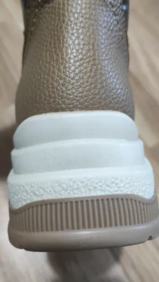 Botines XTI Beige y Dorado