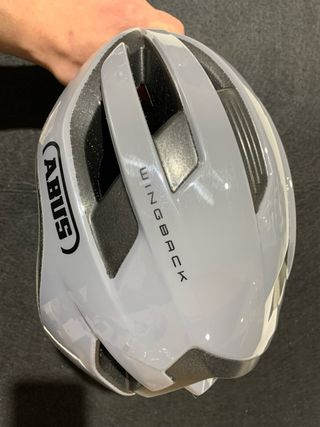 Casco ABUS Wingback L Carretera Gris