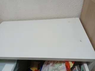 Mueble de almacenaje blanco