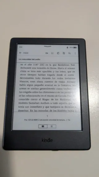 Kindle 8ª Gen Pantalla 6" Sin Luz
