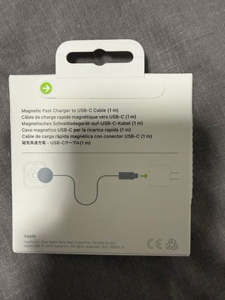 Cable Carga Apple Watch Magnético USB-C