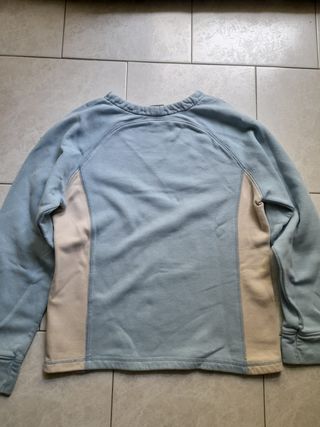 Felpa Nike ricamata vintage blu