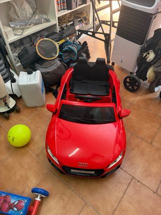 Coche teledirigido Audi R8 Spyder Rojo