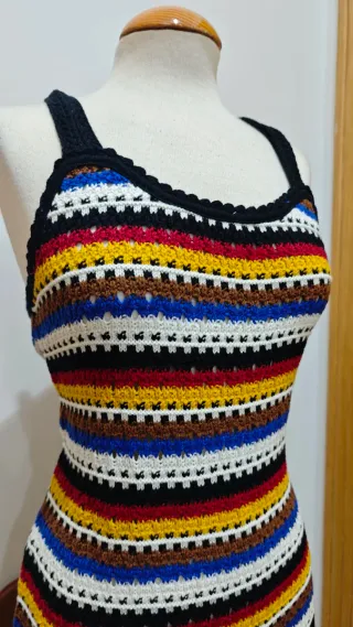 Vestido Zara Multicolor