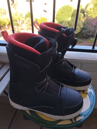 Botas Snowboard Salomon BOA Talla 40.5 Negras