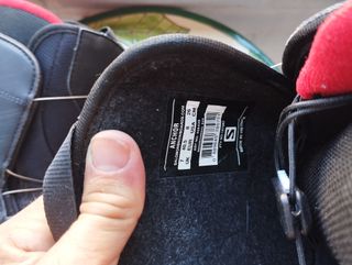 Botas Snowboard Salomon BOA Talla 40.5 Negras