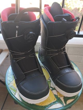 Botas Snowboard Salomon BOA Talla 40.5 Negras