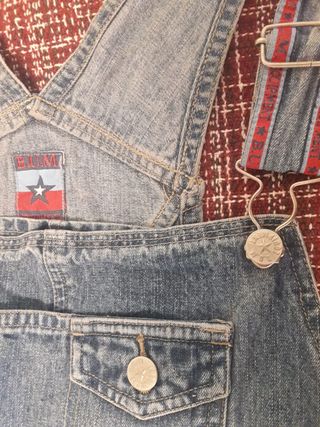 Mono corto vaquero mujer