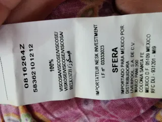 Vestido largo Sfera estampado paisley