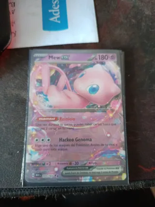 Carta Pokémon Mew EX 151/165