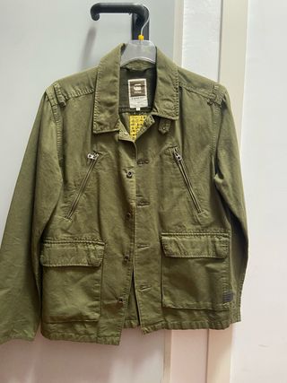 Cazadora G-Star RAW verde entretiempo