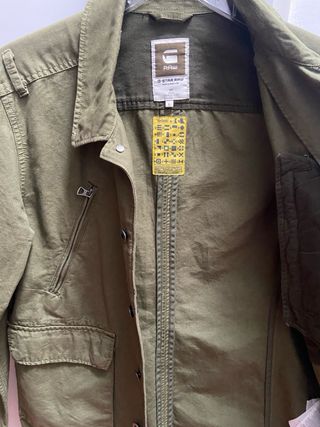 Cazadora G-Star RAW verde entretiempo