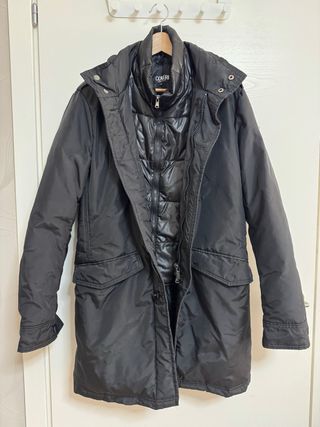 Cappotto uomo Enrico Coveri nero