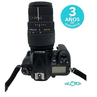 Cámara Nikon D7000 + Objetivo Sigma 70-300