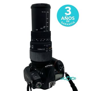 Cámara Nikon D7000 + Objetivo Sigma 70-300