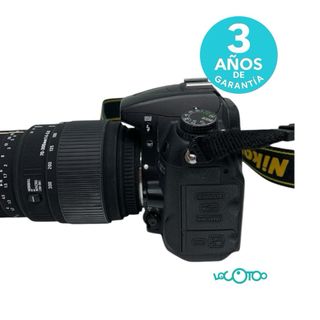 Cámara Nikon D7000 + Objetivo Sigma 70-300