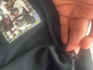 Vestido Lois Negro Algodón-tipo sudadera -