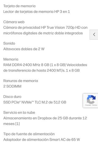 HP All-in-One 27 PC 9QW95EA Plata