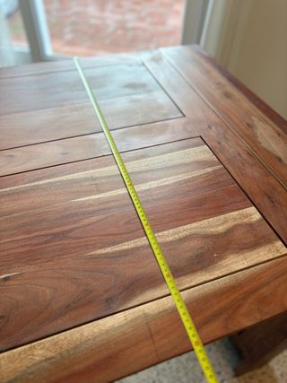 Mesa plegable colonial madera maciza