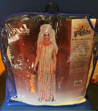 Disfraz Novia Sangrienta Talla XL