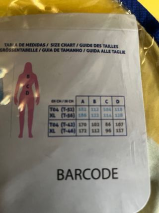 Disfraz Novia Sangrienta Talla XL