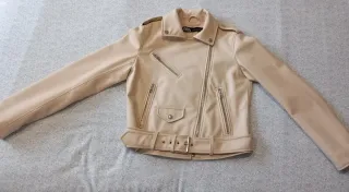 Chaqueta Zara Talla S Beige