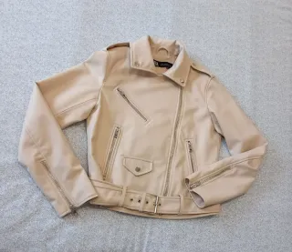 Chaqueta Zara Talla S Beige