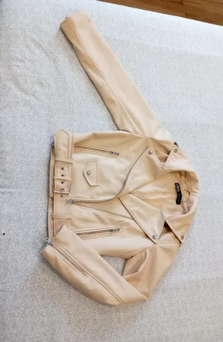 Chaqueta Zara Talla S Beige