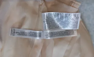 Chaqueta Zara Talla S Beige