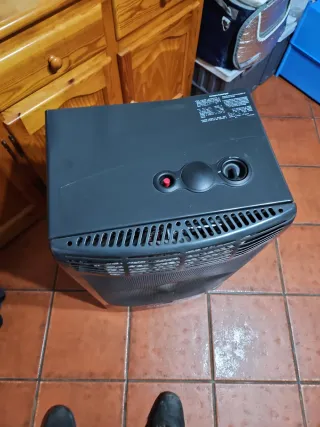 Estufa de gas Campingaz negra