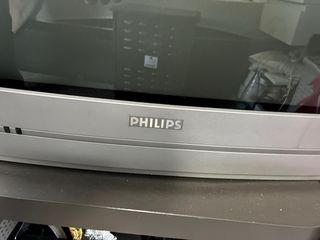 Televisor Philips Tubo Gris Plata