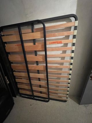 TODO TAL Y COMO ESTA Estructura de cama plegable