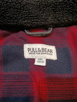 Chaqueta tejana Pull&Bear forrada Talla L