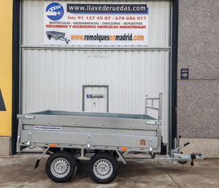 NUEVO: Remolque basculante laterales abatibles