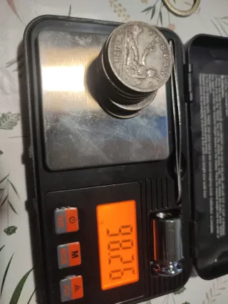 Lotto di 10 monete da 2 pesetas in argento del 1870