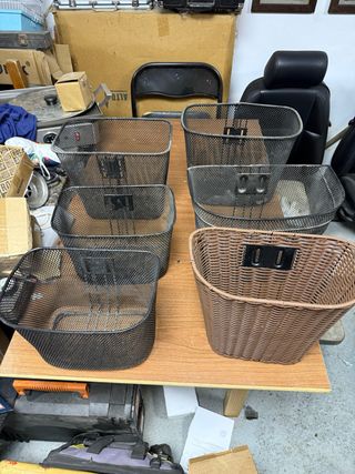 6 Cestas para Bicicleta o Patinete