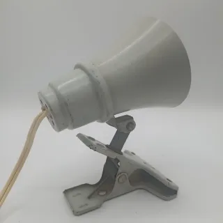 Lámpara Pinza Philips Vintage Metal Gris