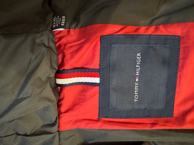 Abrigo Tommy Hilfiger Azul Oscuro Talla 3XL
