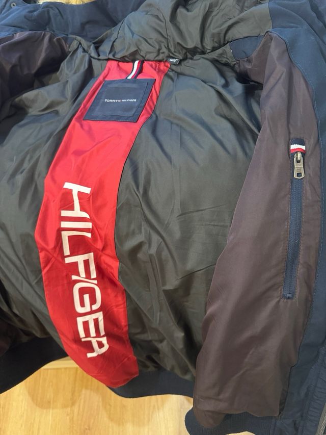 Abrigo Tommy Hilfiger Azul Oscuro Talla 3XL