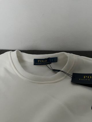 Sudadera Polo Ralph Lauren Blanca