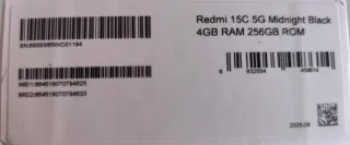 Xiaomi Redmi 15C 5G Negro