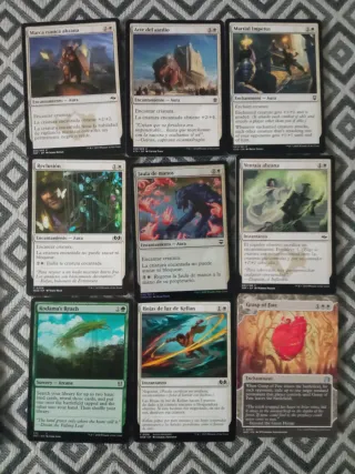 Mazo Magic 60 cartas Blanco Verde