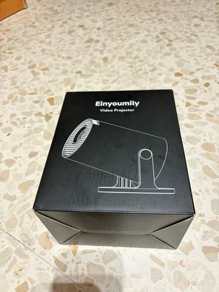 Mini proyector Einyoumlty negro